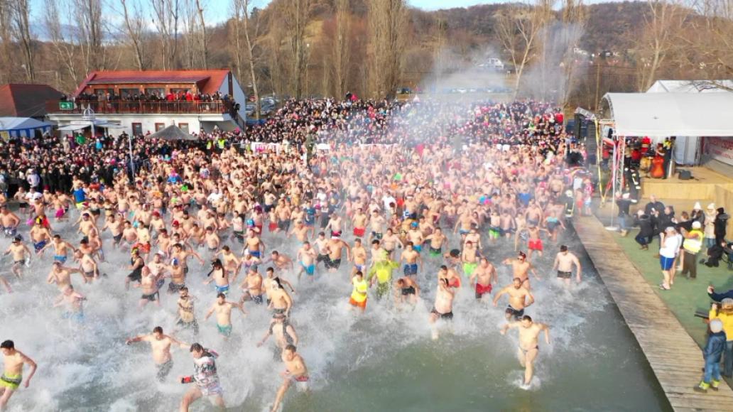 Újévi csobbanás // Szigliget - 2026 