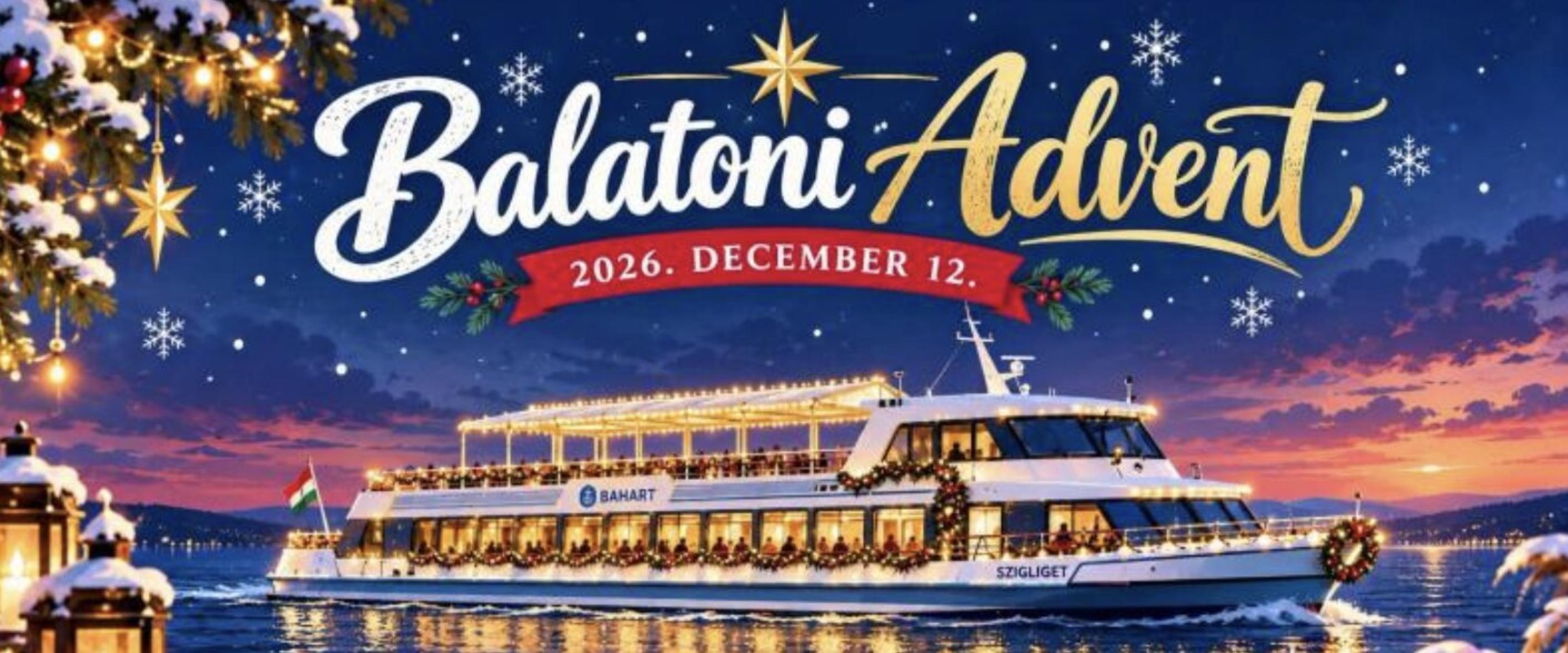 Közös balatoni advent hajóval
