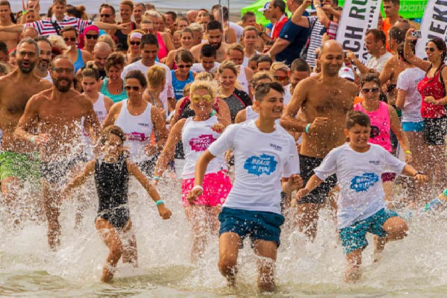 Beach Run mezítlábas futás Balatonlellén - 2025 Beach Run mezítlábas futás Balatonlellén - 2025
