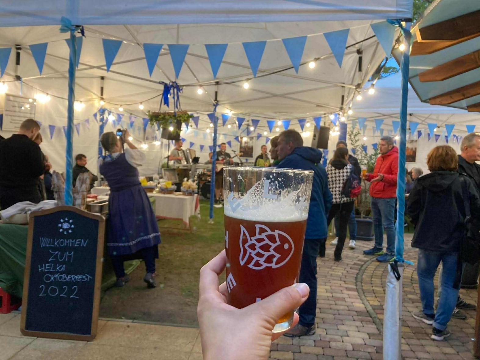 Oktoberfest a Helka Sörkertben