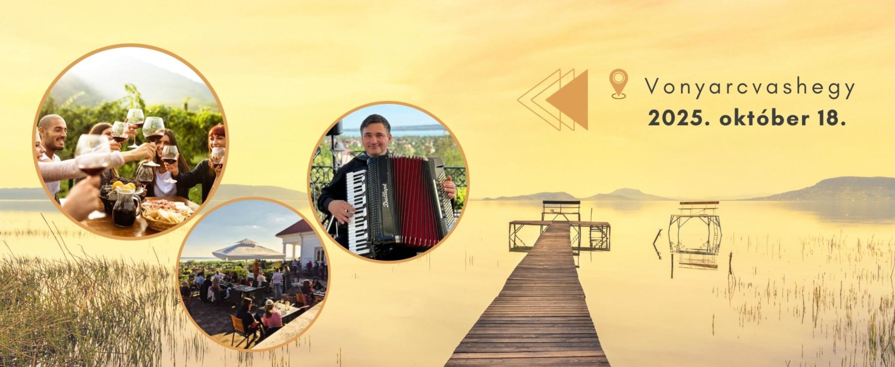 Pezseg a Balaton! Őszi bormustra és gasztroparty