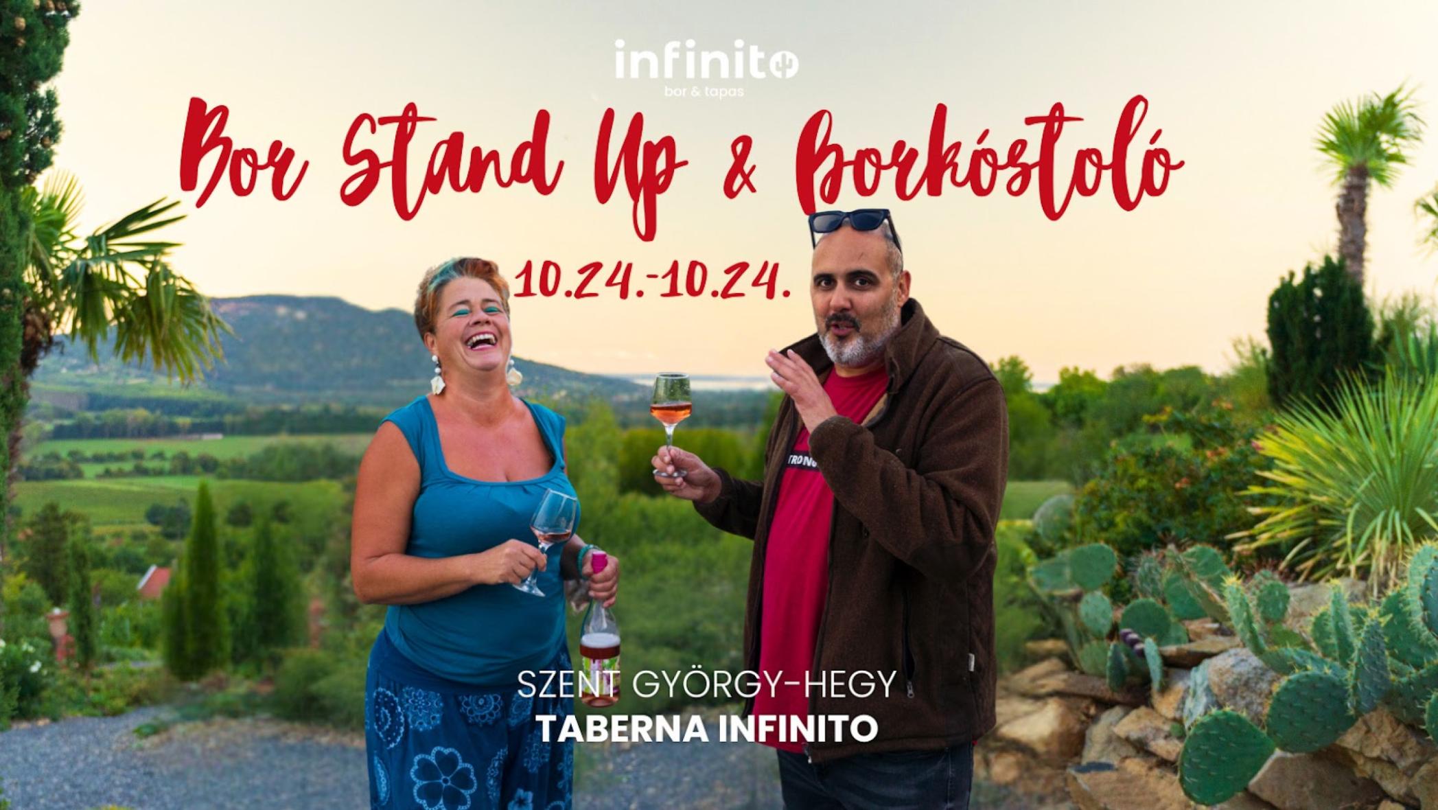 Bor Stand Up & Borkóstoló