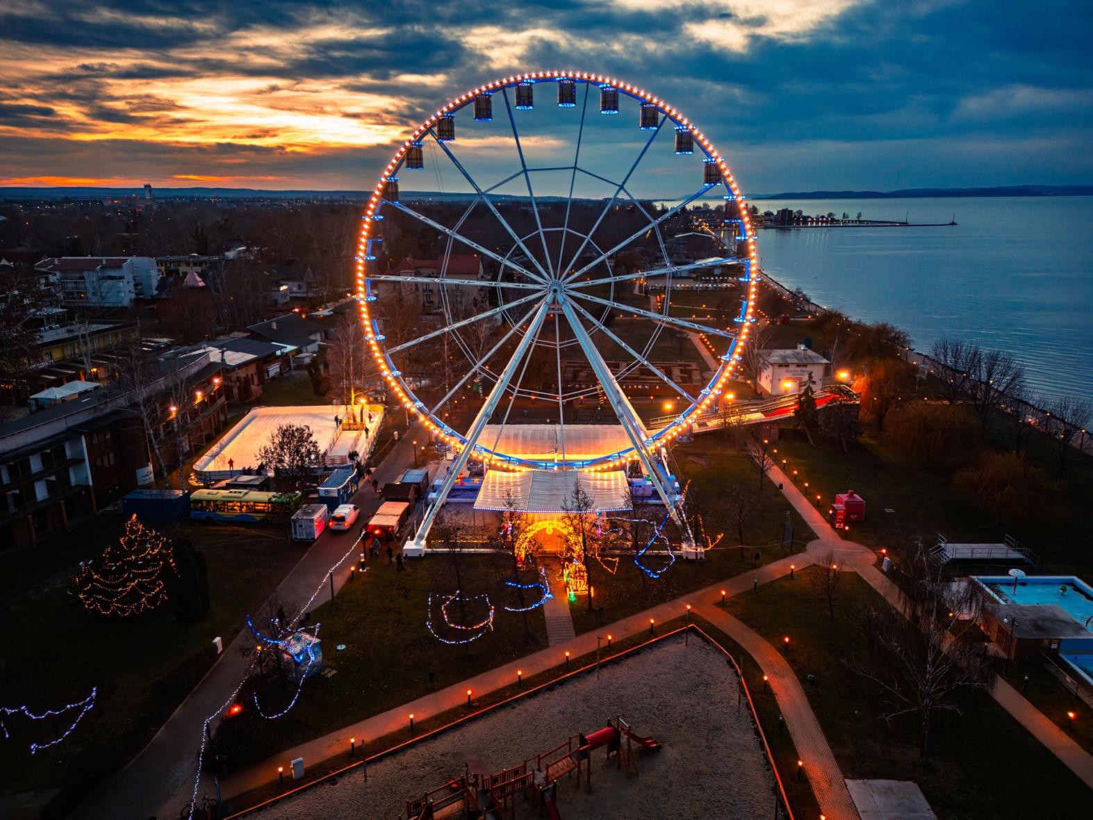 Téli varázs a Siófoki Nagystrandon