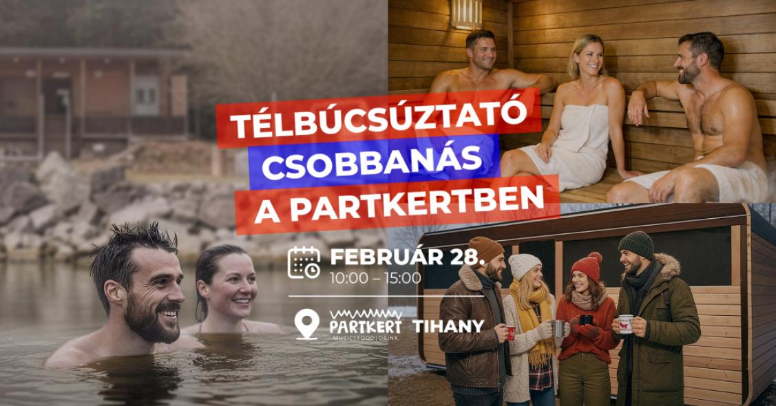 Télbúcsúztató csobbanás a PartKertben