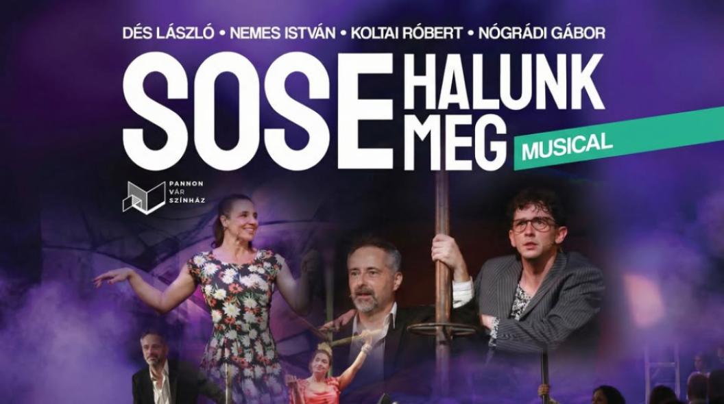 Sose halunk meg - musical - Pannon Várszínház