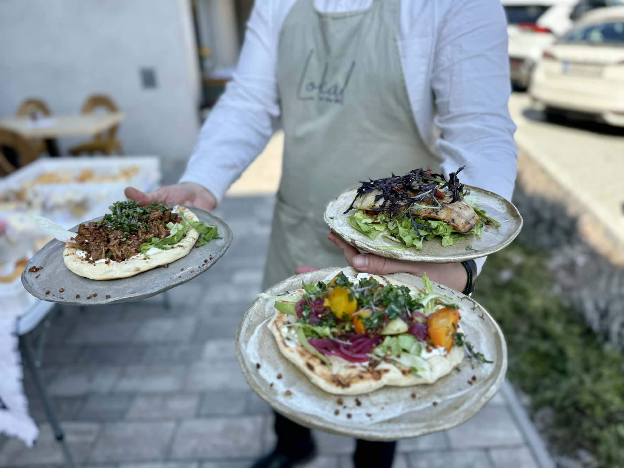 Lokalista PIAC & GRILL a teraszon