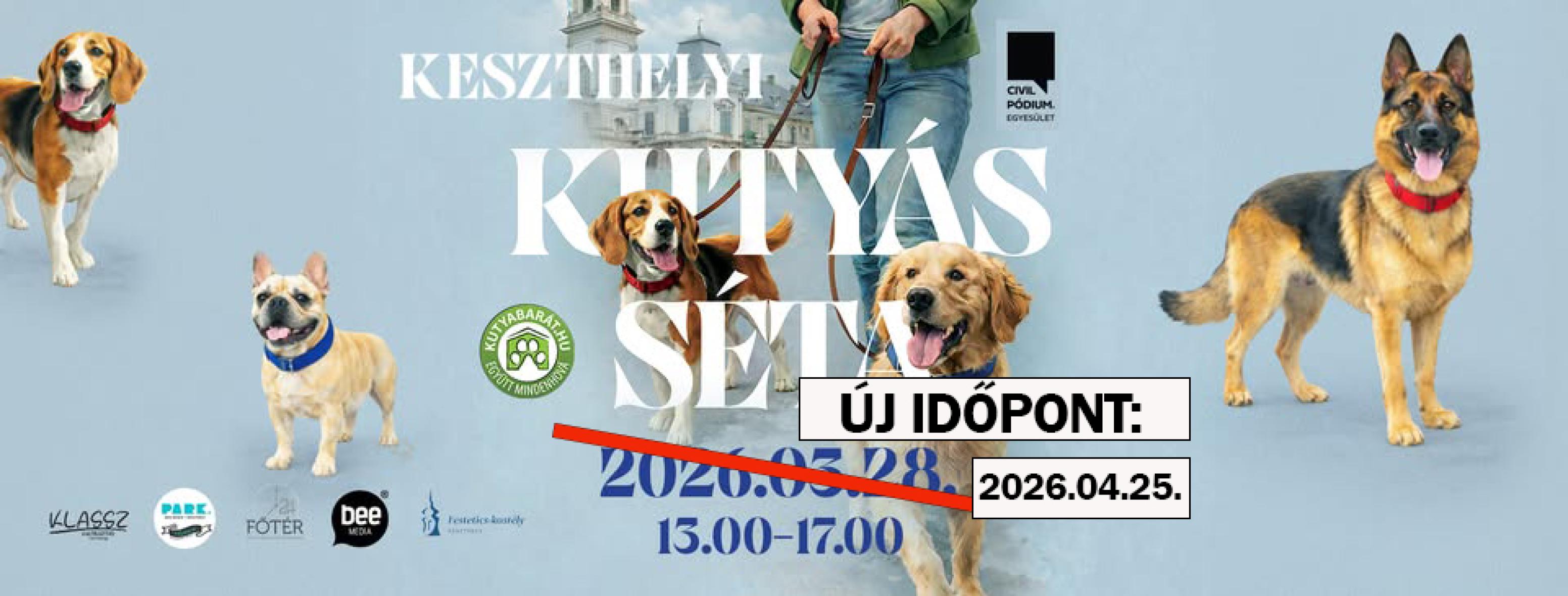 Családi Kutyás Séta Keszthelyen – a felelős kutyatartás jegyében