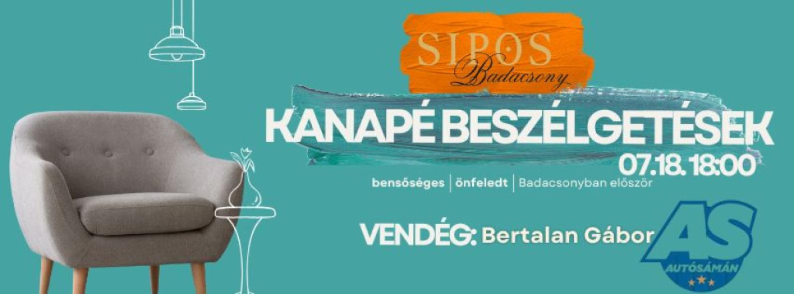 Kanapé Beszélgetések – Benzingőz, Balaton és a saját utunk 