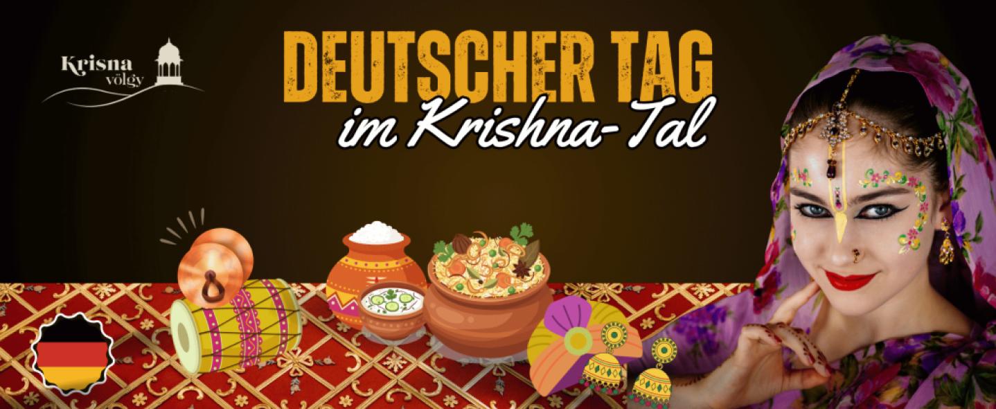 Deutscher Tag im Krishna-Tal