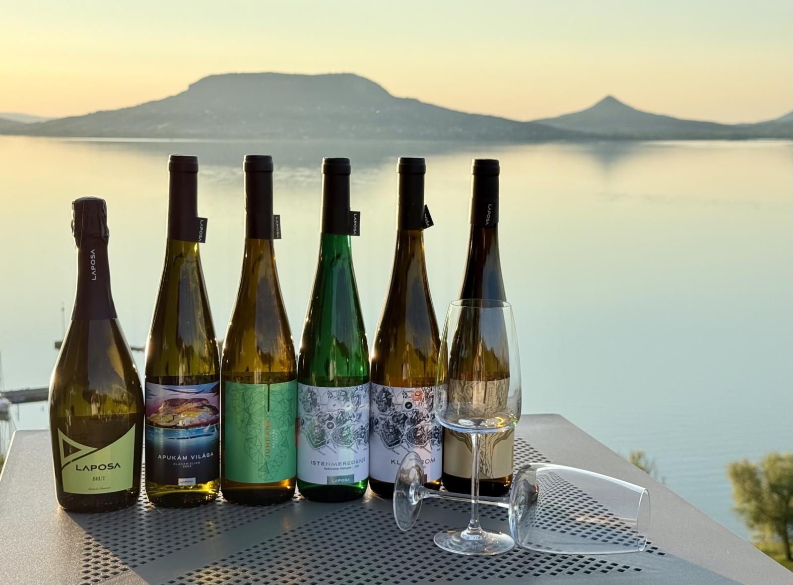Laposa Borkóstoló a Villa Kávézó teraszán